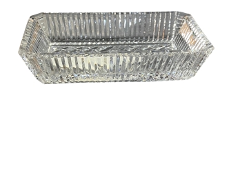 Waterford Fluted Crystal Mint Tray - BOXED!