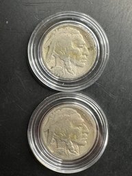 Rare 1917, 1917-D Buffalo Nickels