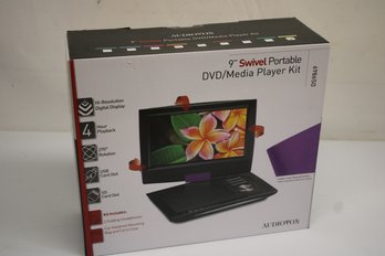 Audiovox 9' Swivel Portable DVD/Media Player Kit - New In Box