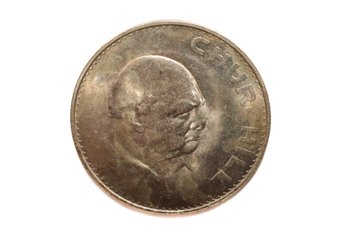 1965 Elizabeth II Commemorative Crown Winston Churchill