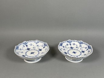 Vintage Royal Coppenhagen Blue & White Bowls