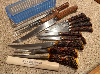 Elk Handled Cutlery - 2 Sets