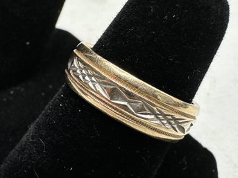 14K Gold Band