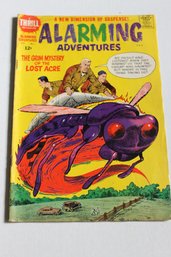 First Issue Number 1 Alarming Adventures 1962 Comic Book