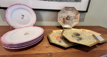 2 Set Of Dessert/Salads Plates - G