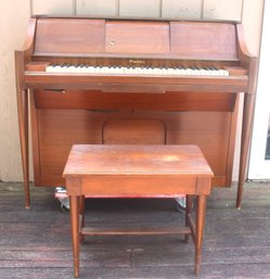 2-in-1 Pianola W/ Piano Chair