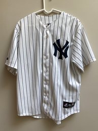 New York Yankees Masahiro Tanaka Majestic Button Front Jersey. No. 19. Size XL.