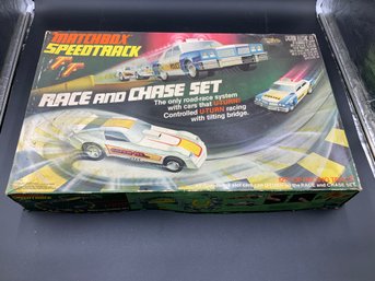 Vintage Matchbox Speedtrack Race And Chase Set