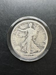 1917 Walking Liberty Silver Half Dollar