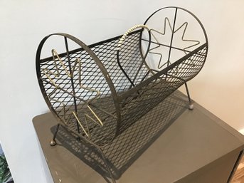 Mid Century Magazine Rack