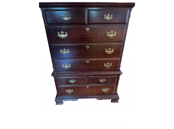 Pennsylvania House Mahogany Tall 6 Drawer Dresser