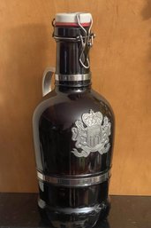 Vintage Large 2L Kulmbacher German Glass Growler