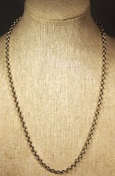 Fancy Sterling Silver Chain Italian 925 Fine 18' Long