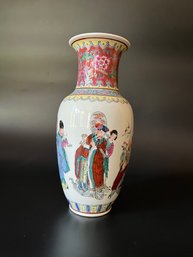 A Famille Rose Vase