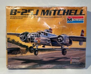 1981 Monogram B-25J Mitchell Model Kit