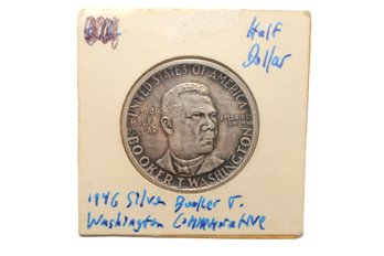 1946 Booker T. Washington Memorial Silver Half Dollar