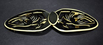 Large 1920s Plastic Celluloid Bakelite Era Bird Buckle