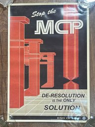 Stop The MCP Poster