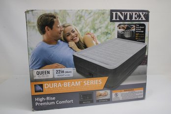 Intex Duro-Beam Series Queen Size Airbed With High Rise Premium Comfort - New In Sealed Box