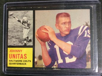 1962 Topps Johnny Unitas - M