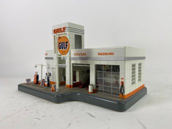 Gulf Service Station - With Certificate Of Authenticity