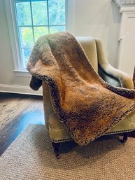 Restoration Hardware Faux Fur Throw