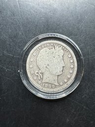 1899 Barber Silver Quarter