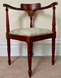 Antique Mahogany Corner Chair