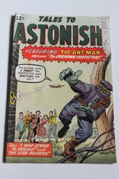 1962 Tales To Astonish 37 Marvel Comic Book With Ant Man