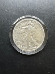 1935-S Walking Liberty Silver Half Dollar