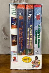 3 Pack Of Classic Peanuts Movies On VHS