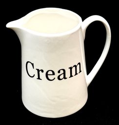 Vintage White Porcelain Creamer By Grace's Teaware