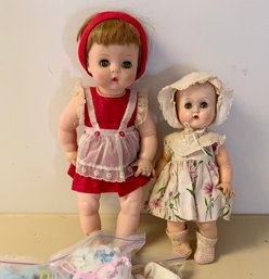 2 Vintage Baby Dolls ~ Ideal & Royal ~ (J)