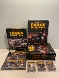 Star War- 'force Of Destiny' Roleplaying Game  : Game , Books And Cards.
