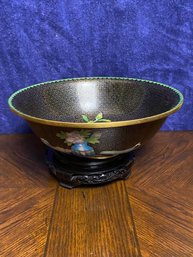 Vintage Chinese Cloisonne Bowl