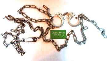 Pair Of Smith & Wesson Handcuffs & Chains