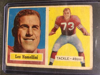 1957 Topps Leo Nomeellini - M