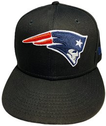 New Era New England Patriots Snapback Cap (black/Blue/Redwhite) (NEVER WORN)