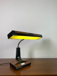 Vintage Lite Source Desk Flourescent Light Gooseneck Lamp - Tested And Working