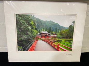 Print Of Landscape Photograph In Matt Frame