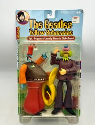 NEW McFarlane Toys The Beatles Yellow Submarine ~ George With Snapping Turk ~