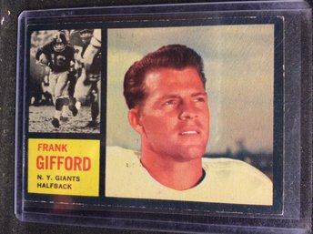 1962 Topps Frank Gifford - M