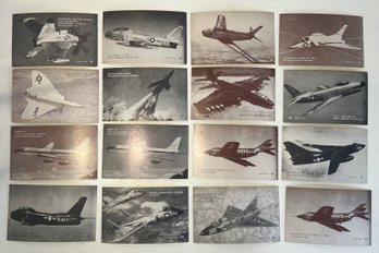 Lot Of 16 Airplane Postcards