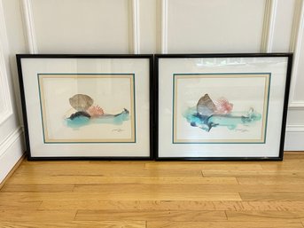 Pair Of Signed Art