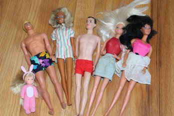 5 Barbie And Other Dolls