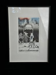 Pencil Signed Art New York NY