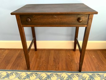 Stained Wood Work Table