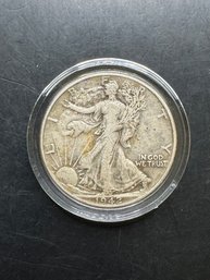 1942 Walking Liberty Silver Half Dollar