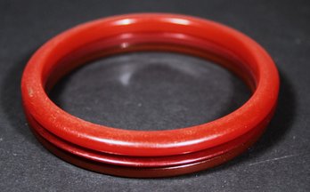 Lot Of Three Vintage Bakelite Bangle Bracelets