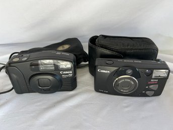 Two Canon Prima Film Cameras